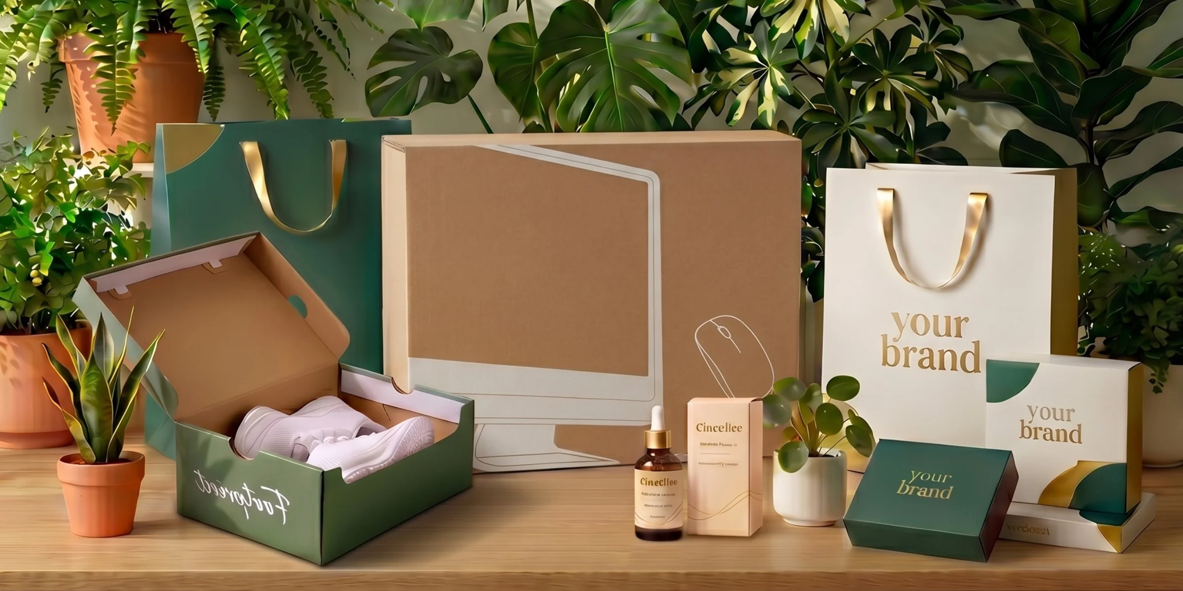 Arrowpack luxury packaging concept showcase