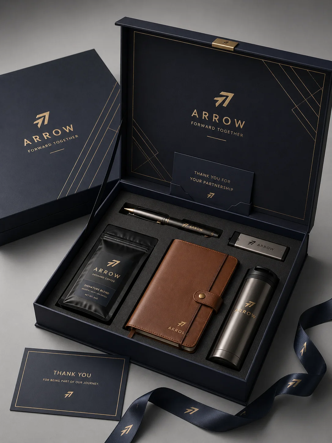 Premium corporate gift packaging