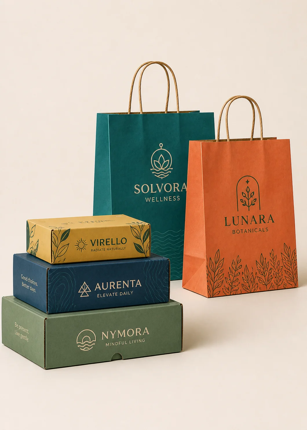 Premium retail and boutique packaging